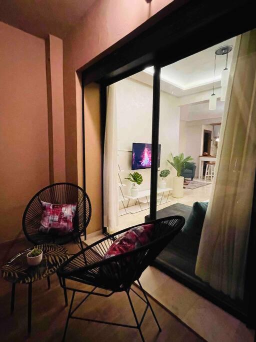 Appartement Luxueux Au Centre De Marrakech Marrakesh Exteriör bild
